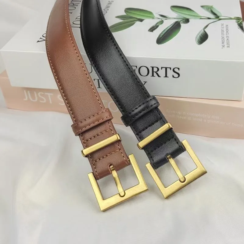 Genuine leather women fashion belts 2colors