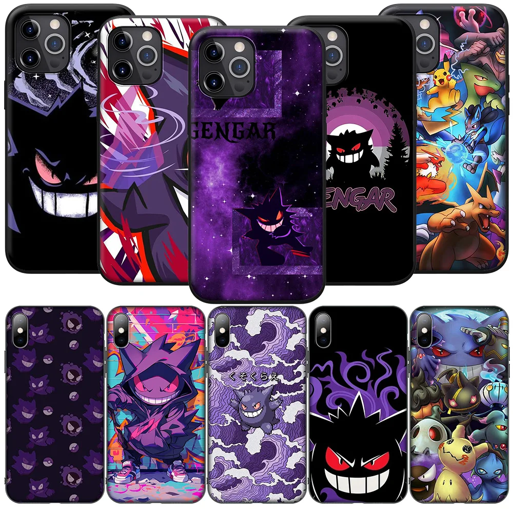 H-132 P-Pokemons GO Gengar P-Pikachus чехол для телефона Samsung Galaxy A41 A42 A71 A72 A73 J2 J4 J5 J6 J7 J8 A6 A7 A8 A9 Plus 2018