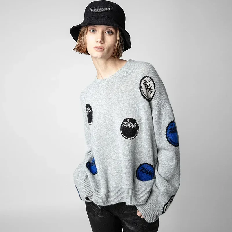 23 ранняя осень новый французский нишевый ZV покрытый улыбающимся лицом