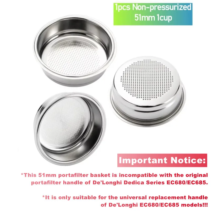 

Корзина для фильтра кофе Delonghi 685 680 нержавеющая сталь