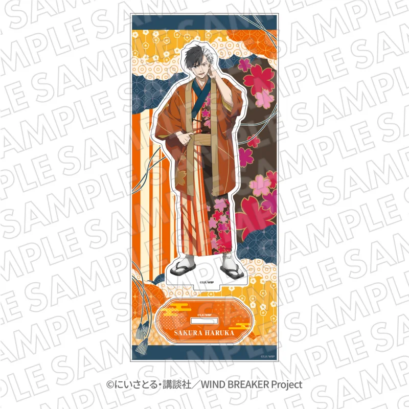 Фото Фигурки аниме WIND BREAKER Sakura Haruka Suo Hayato Tomiyama Choji, акриловая фигурка-подставка, украшение для рабочего стола №5