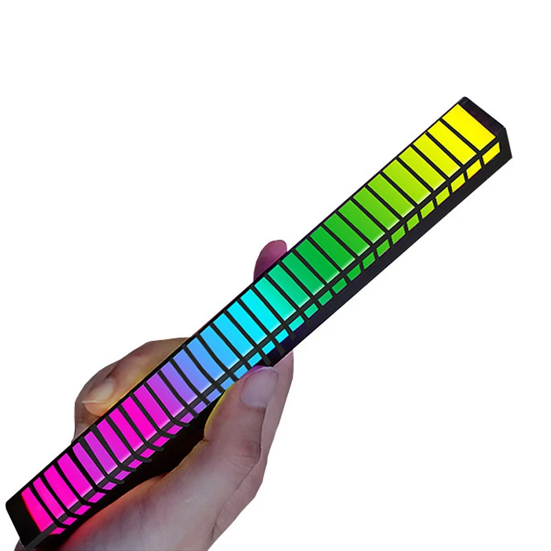 Светодиодная панель RGB музыкальное управление звуком звукосниматель ритм
