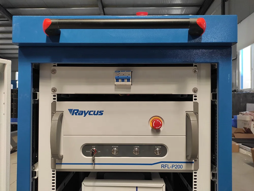 Ручной волоконный лазер YUGONG Raycus Max 200 Вт лазерная чистящая машина лазерный