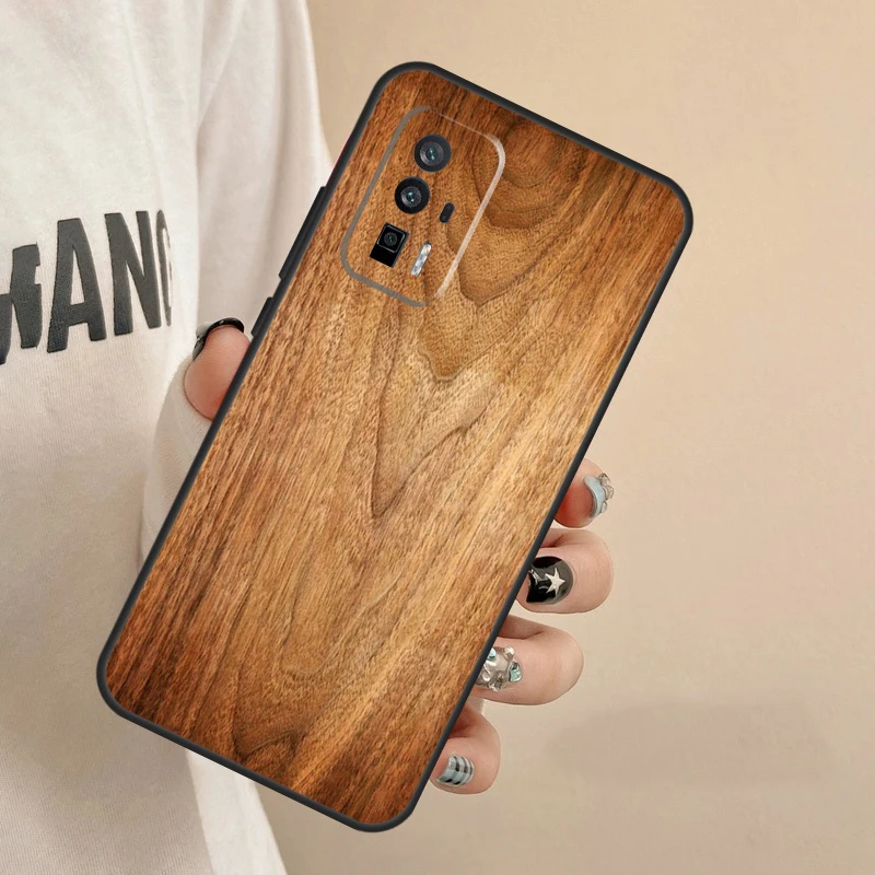 Фото Чехол с текстурой дуба для Xiaomi 14 15 Ultra 13T 14T 15T Pro 17 Pro Max POCO X7 Pro X5 X6 F5 F6 F7 Pro Cover №3