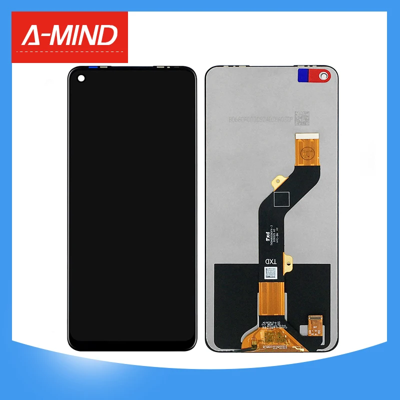 

6.8" Display For Tecno Spark 6 KE7 LCD Display Touch Screen Digitizer Assembly New For Tecno KE7 LCD Repair Replacement Parts