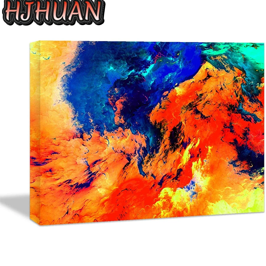 

5D Diy abstract art, clouds Diamond Painting Full Square/Round drill Diamond Embroidery Mosaic Kit HD Quality Handmade Products