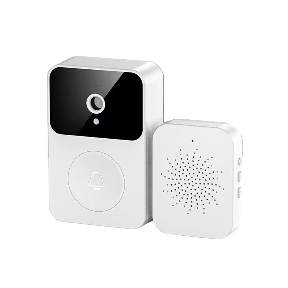 

Door Video Doorbell Bedroom Indoor ABS Home Surveillance Intelligent Video Intercom White WiFi Wireless Remote