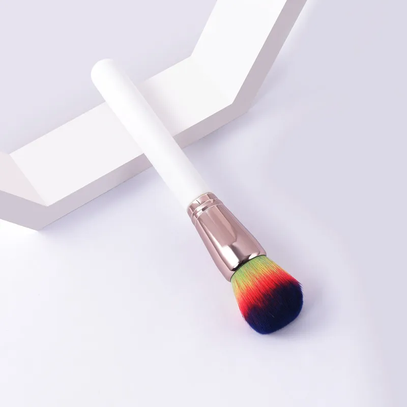 

1 шт. плоская кисть для основы для макияжа Кабуки с плоской поверхностью, Кисть для макияжа лица, кисть для пудры, основы, румян, бронзера, кос...