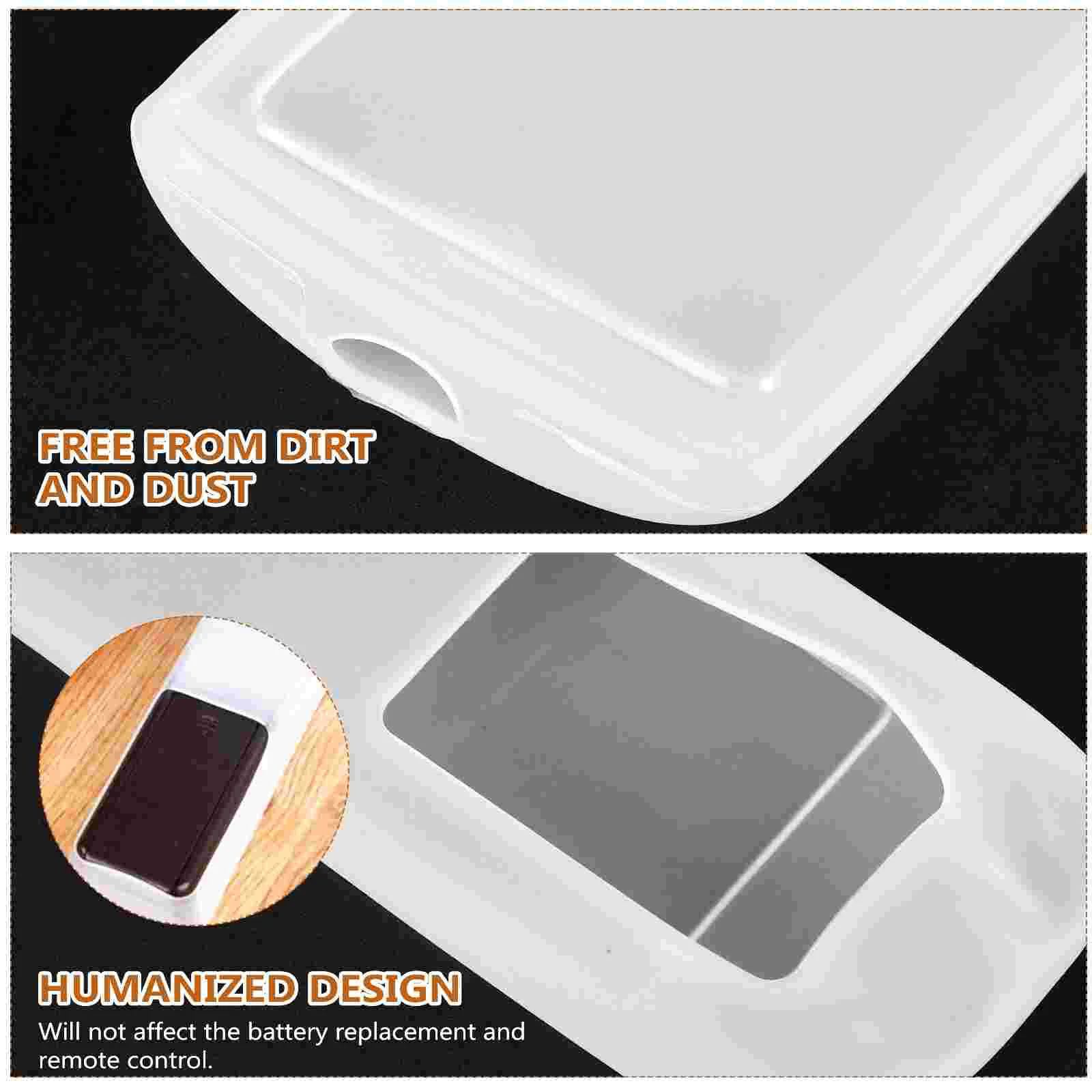 3 Pcs Air Conditioner Detachable Remote Control Case Stand Laptop Holder Transparen Cover Silica Gel Bender Cases