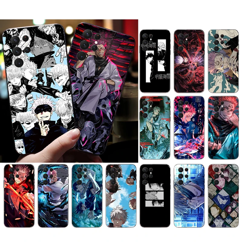 

Jujutsu Kaisen Phone Case for Samsung Galaxy S23 S22 S21 S20 Ultra S20 S22 S21 S10E S20FE Note 10Plus Note20 Ultra