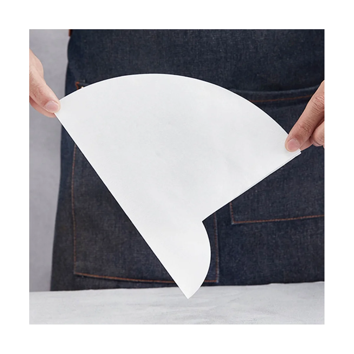 40 шт. совместимые с Chemex фильтры для скрепленного кофе кофеварки