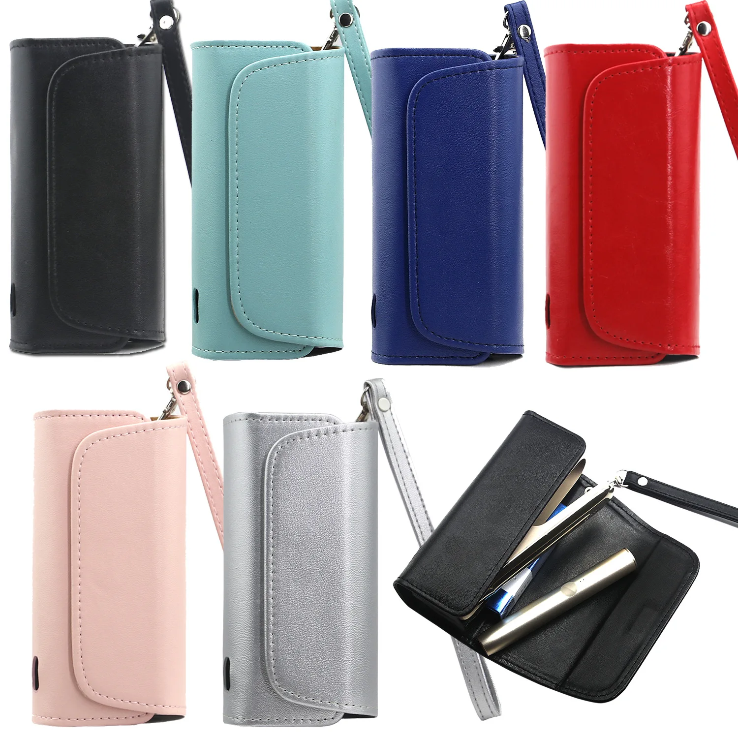 

2021 New Leather Cover Case For IQOS iluma Storage Bag Protective Cases