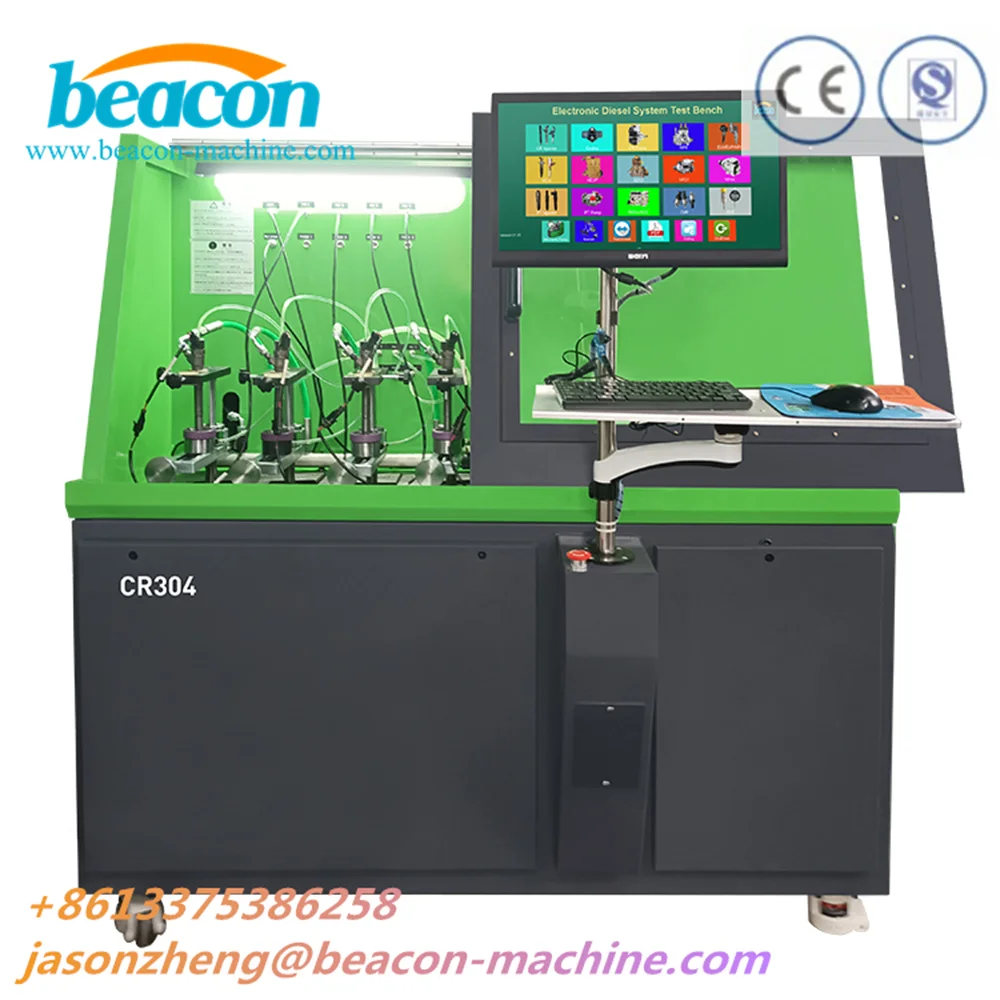 

CR304 Crdi Common Rail Diesel Fuel Injector Test Bench With Qr Coding