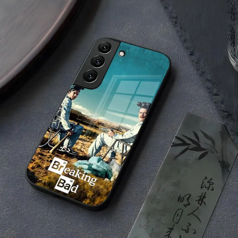 TV series Breaking Bad Phone Case Glass for Samsung Galaxy S25 S24 S21 S22 S23 S20 Ultra Fe Plus A34 A54 A24 A16 A52 A53 M54 Cov