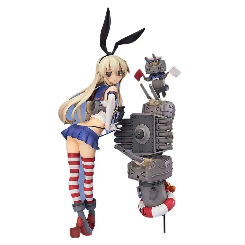 

In Stock Original Genuine GSC Good Smile Shimakaze Kantai Collection Kan Colle 24cm Models of Surrounding Figures and Beauties