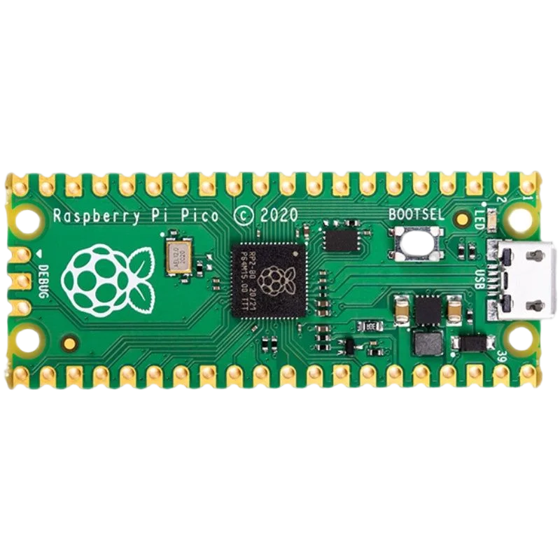 Гибкая плата микроконтроллера Raspberry Pi Pico на основе двухъядерного процессора RP2040