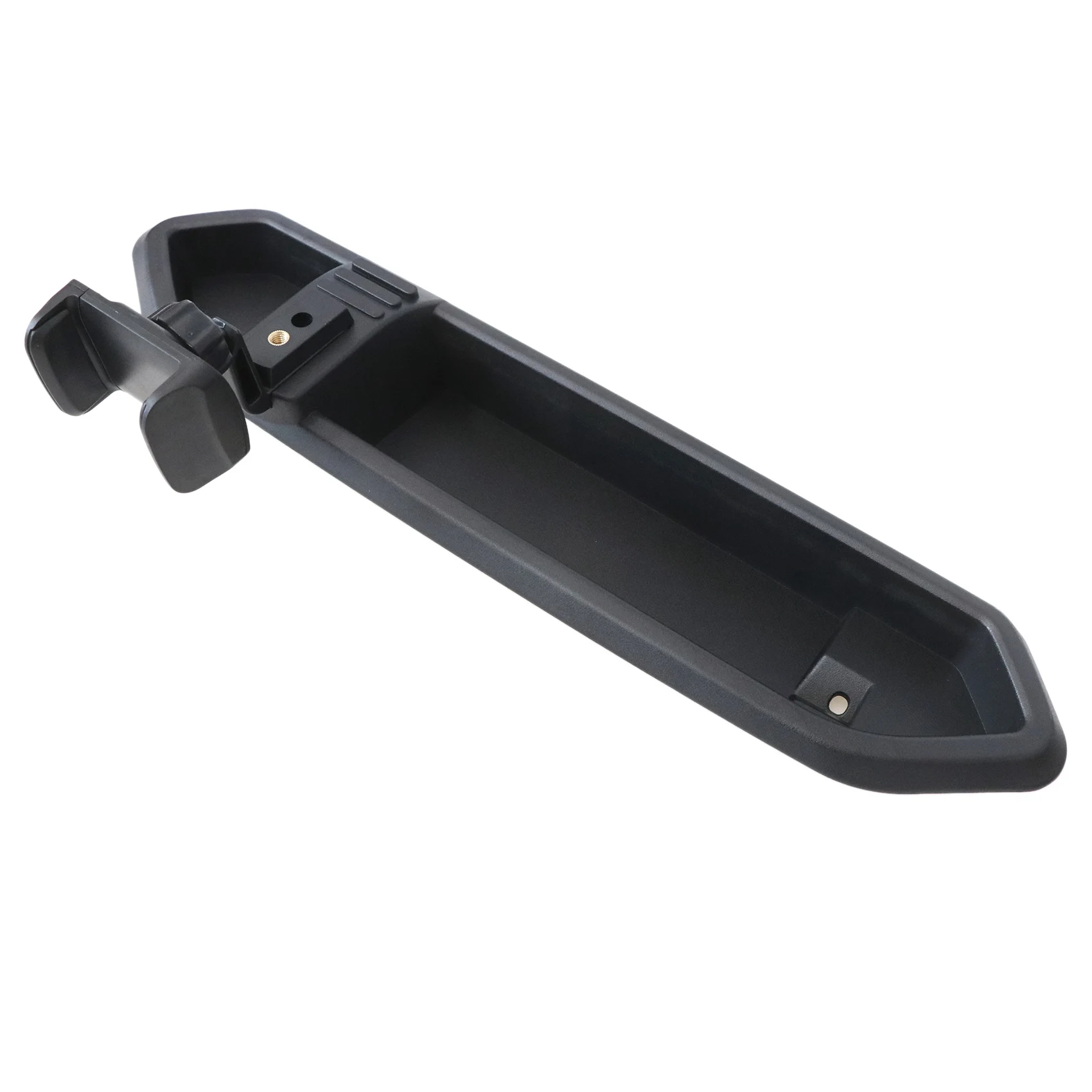 

Black ABS Mobile Phone Holder Car GPS Bracket Dash Mount Holder Storage Box for Wrangler JL 2018 2019