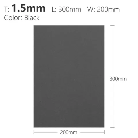 1,5 мм черный песок армейский зеленый оранжевый лист Kydex термопластичный для DIY Футляр кобура инструменты части