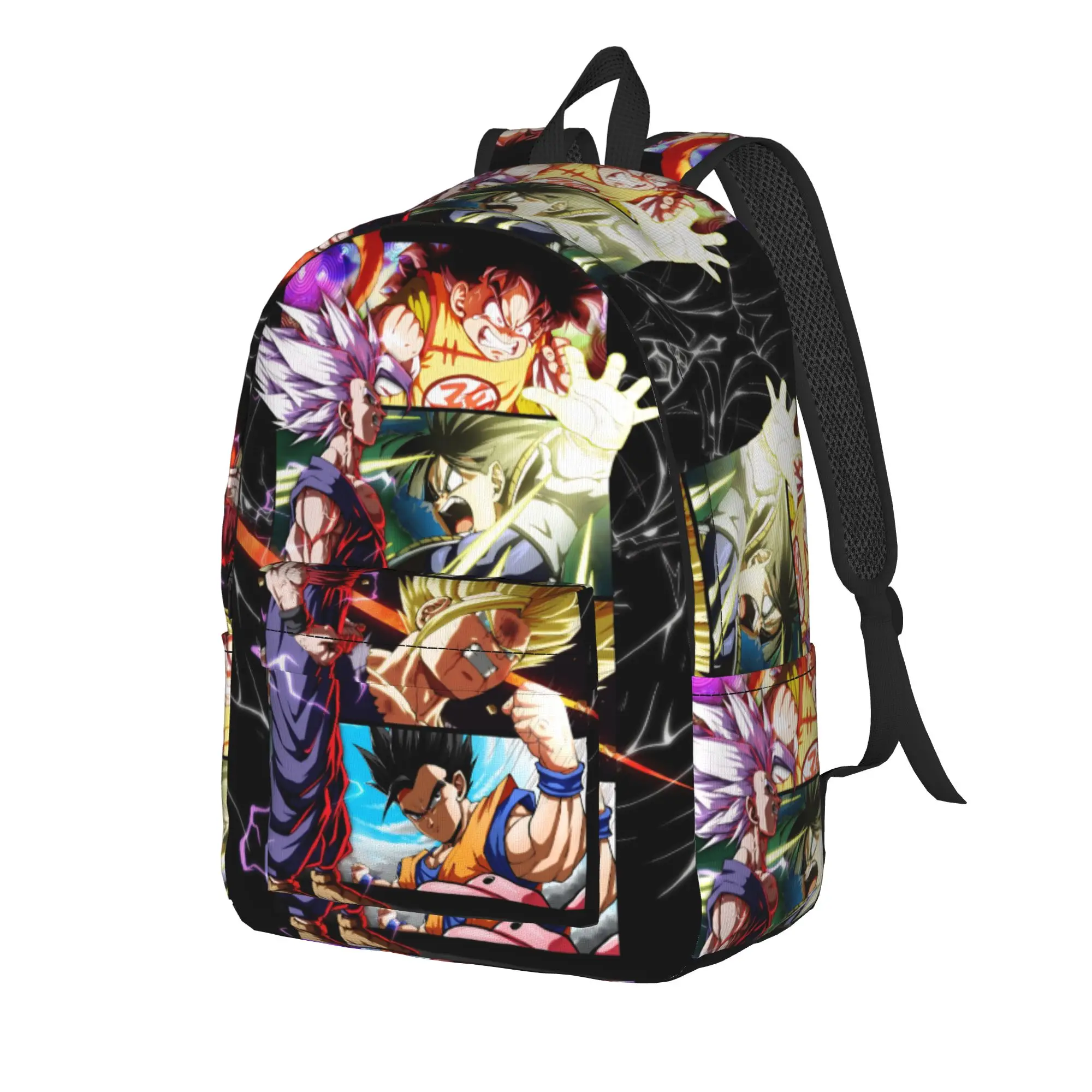 Фото Модный рюкзак Dragon Ball Goku Funko Kawaii для кемпинга с застежкой-молнией №2