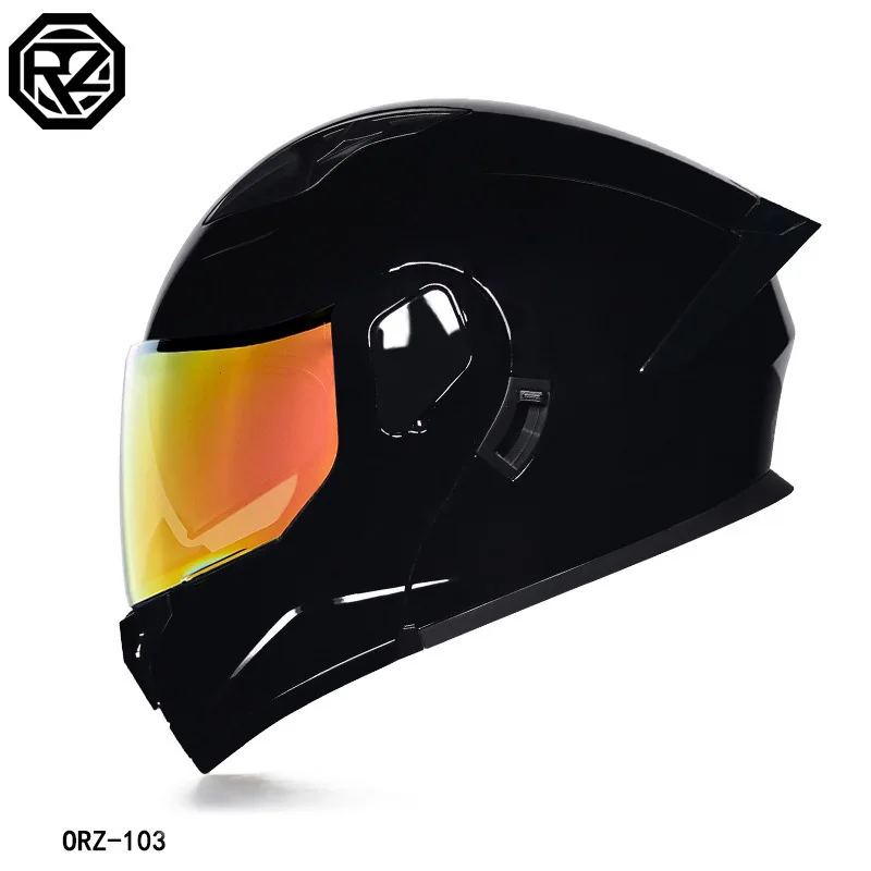 Мужской и женский четырехсезонный шлем с двумя линзами на все лицо Orz новый для