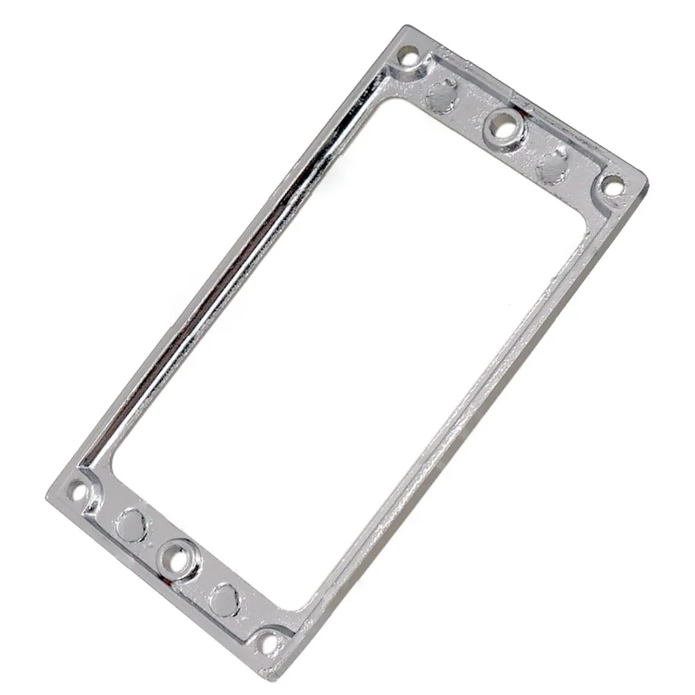 

2Pcs Electric Guitar Bass Pickup Rings Humbucker Pickup Cover Frame Mounting Ring 4mmx4mm Metal Guitar Pickup Accessories