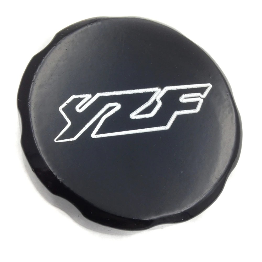 

For Motorcycle Yamaha YZF R6 R6S R1 600R Billet Brake Oil Fluid Reservoir Cap Black Aftermarket Free Shipping Motorcycle Parts