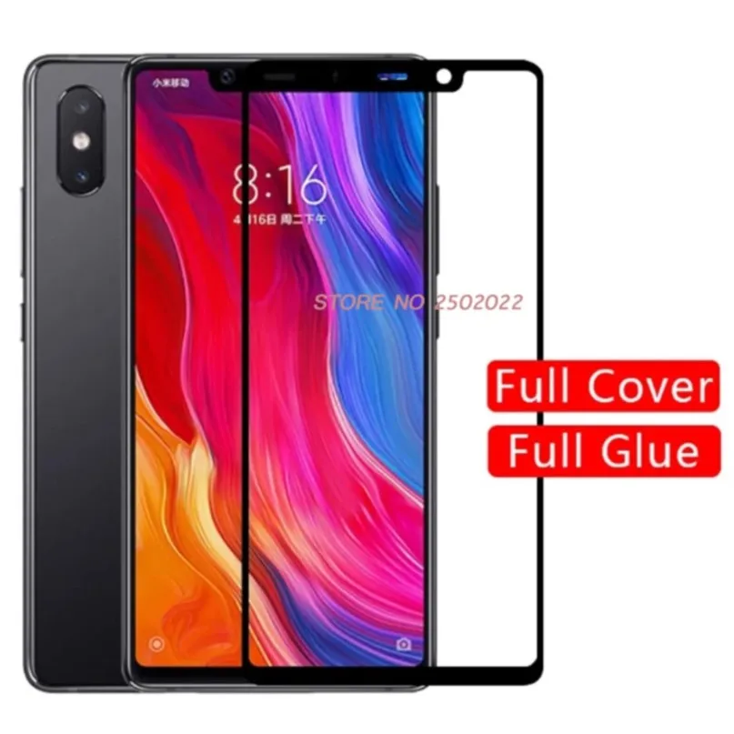 

full coverd tempered glass for xiaomi mi 8 screen protector full cover glass for xiaomi mi 8 protective film
