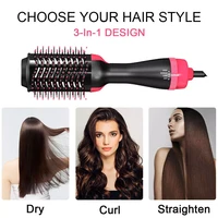 3 in 1 hair dryer brush one styling step hair dryer volumizer salon hot air brush for women fast drying straightening curling