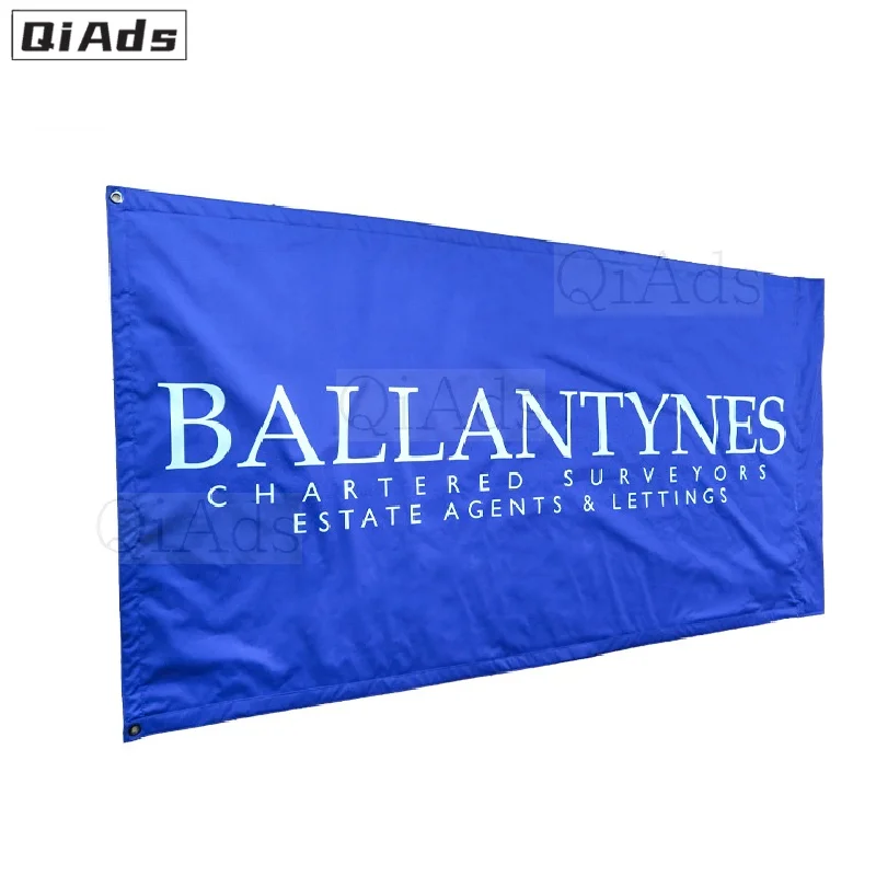 Qiads индивидуальный размер изображения дизайн DIY рекламный фон печать ПВХ уличная