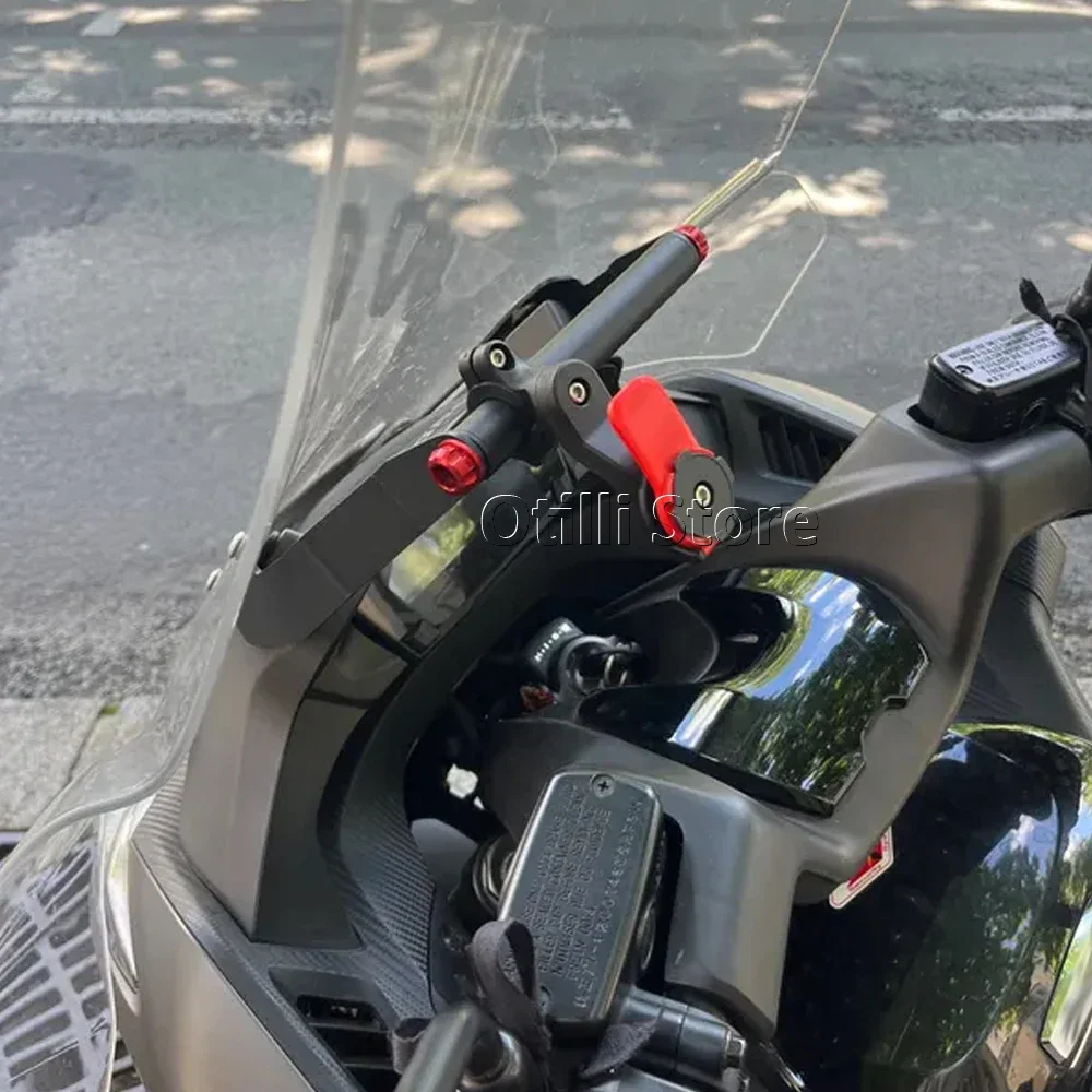 Фото Подходит для HONDA NC 700 X NC700X 2012-2013, NC750X NC 750 X 2014-2015, держатель для телефона, GPS-платформа, навигационный кронштейн №4