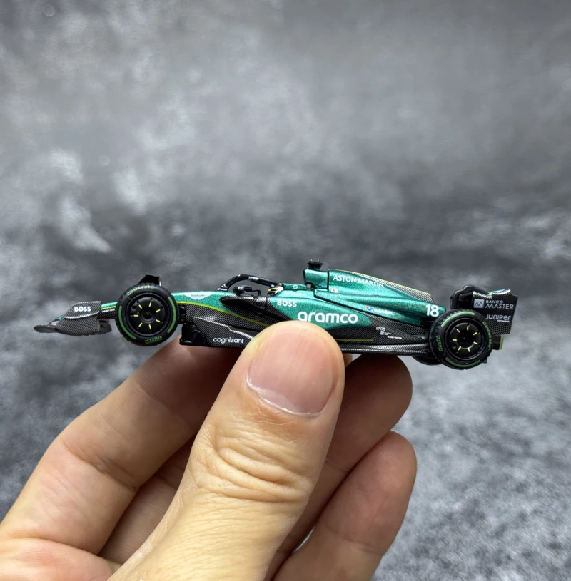 Фото MINIGT 1:64 Aston Martin AMR24 # Металлическая модель автомобиля 14 2024 F1 Silvia S13-R, статическая коллекционная фигурка №3