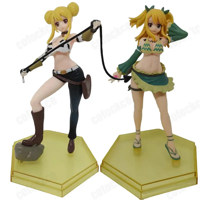 

17cm FAIRY TAIL Sexy Girl Anime Figure Lucy Heartfilia Action Figure FAIRY TAIL Final Series Lucy Aquarius Form Ver. Figure Toys