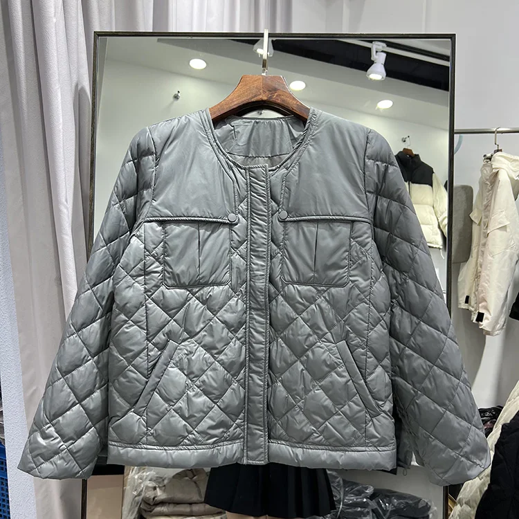 New Women Down Jacket Casual Style Autumn Winter Coats And Parkas Female Outwear