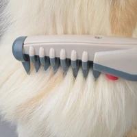 electric pet dog grooming comb dog brush puppy cat hair trimmer slicker gilling quick cleaning tool for pets dogs combs