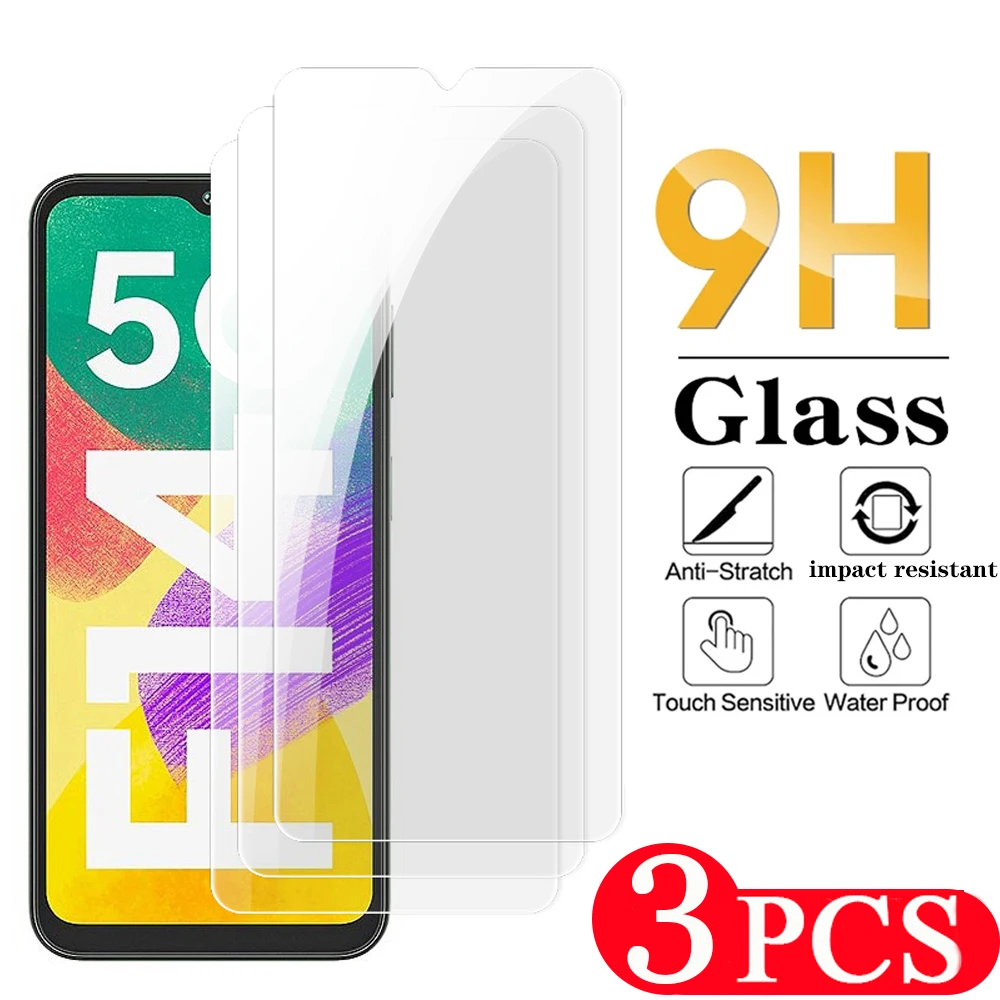 

3Pcs For Samsung Galaxy M14 M33 M13 F14 Tempered Glass Screen Protector M12 M22 M23 M31 M32 M02 M02S M30 M30S M21 M21S M42 film