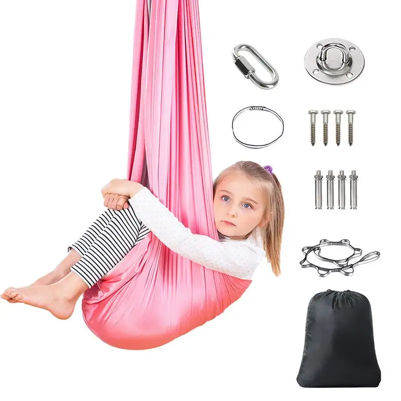 

Sensory Joy Swing Indoor Hammock Hammock Swing Great For Autisms ADHD And Sensory Processing Disorder Calming Effect Indoor