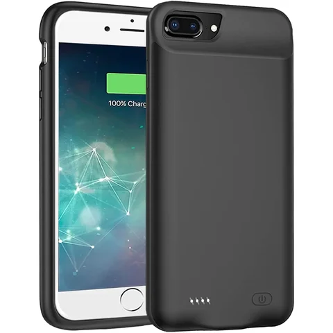 Чехол-аккумулятор для iPhone 8 Plus/7 Plus/6s Plus/6 Plus, чехлы для зарядного устройства для мобильных телефонов, портативный внешний аккумулятор, расширенный чехол для зарядного устройства