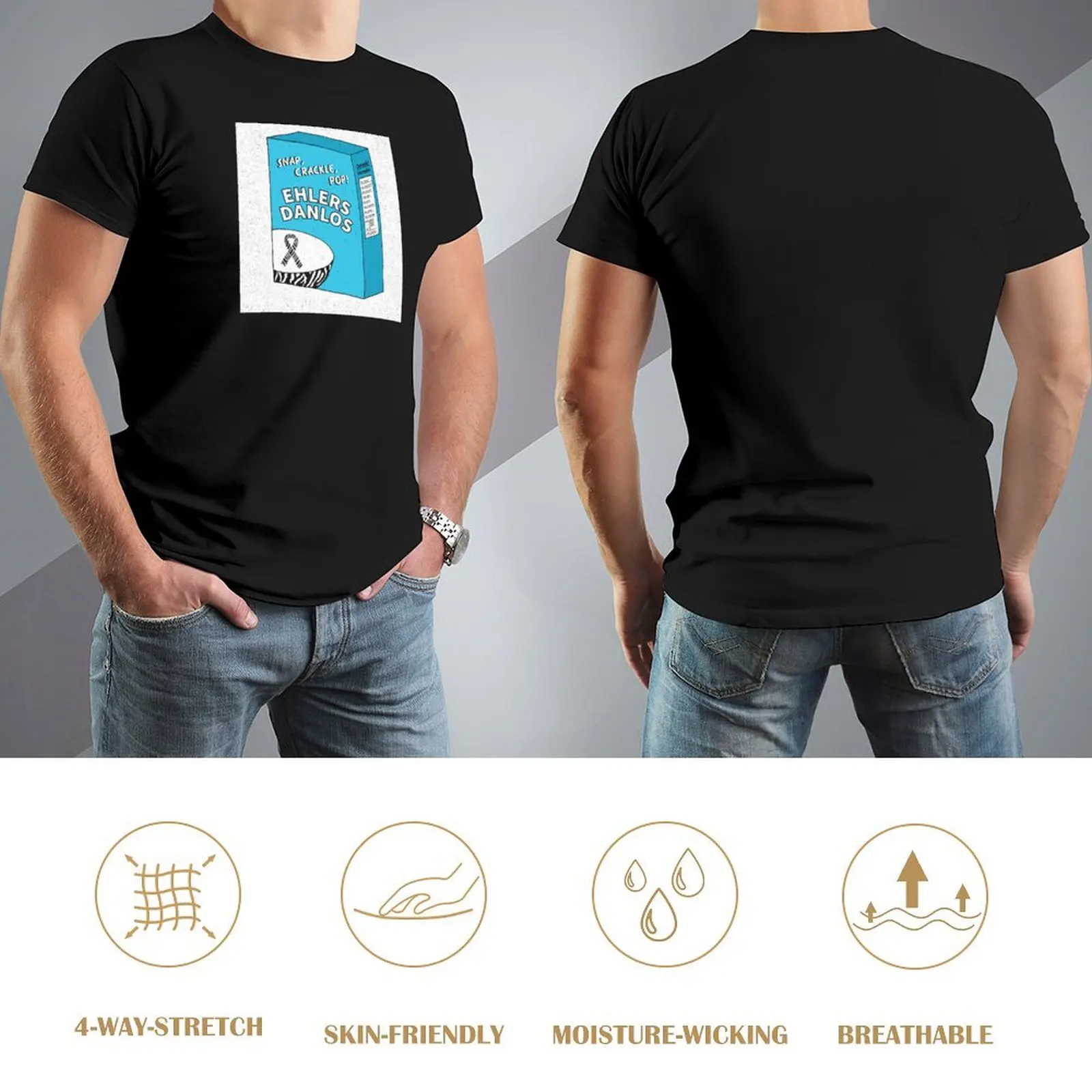 Snap Crackle Pop — Ehlers Danlos! Футболка с надписью Genetic Mutations для мальчика футболки мужчин