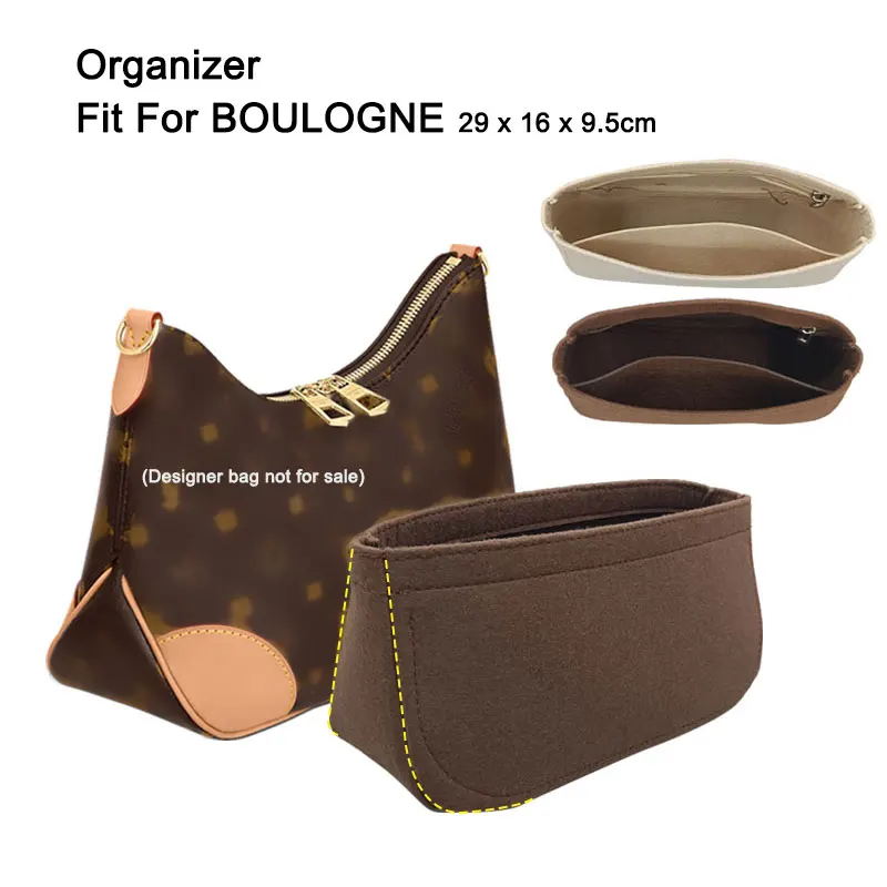 Фетровый кошелек цвет размер на заказ органайзер сумка внутренняя для BOULOGNE Monogram