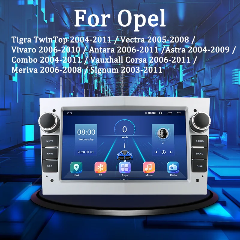 Srnubi Android 11 автомобильный радиоприемник для Opel Astra Vauxhall Vectra Antara Zafira Corsa
