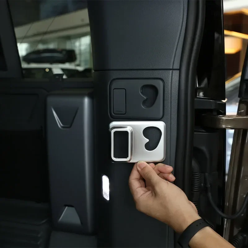 Новинка! ABS хромированный Автомобильный задний фонарь декоративная рамка