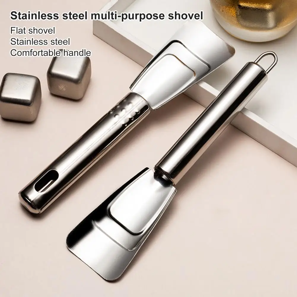 

Ice Scraper Multipurpose Deicing Tool Stainless Steel Household Freezer Defrosting Shovel Kitchen Clean Gadget