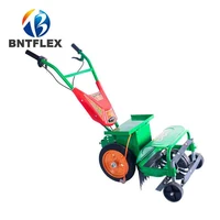 agricultural electric weeder small battery hand push hoe loose soil orchard 48v rechargeable weeding machine