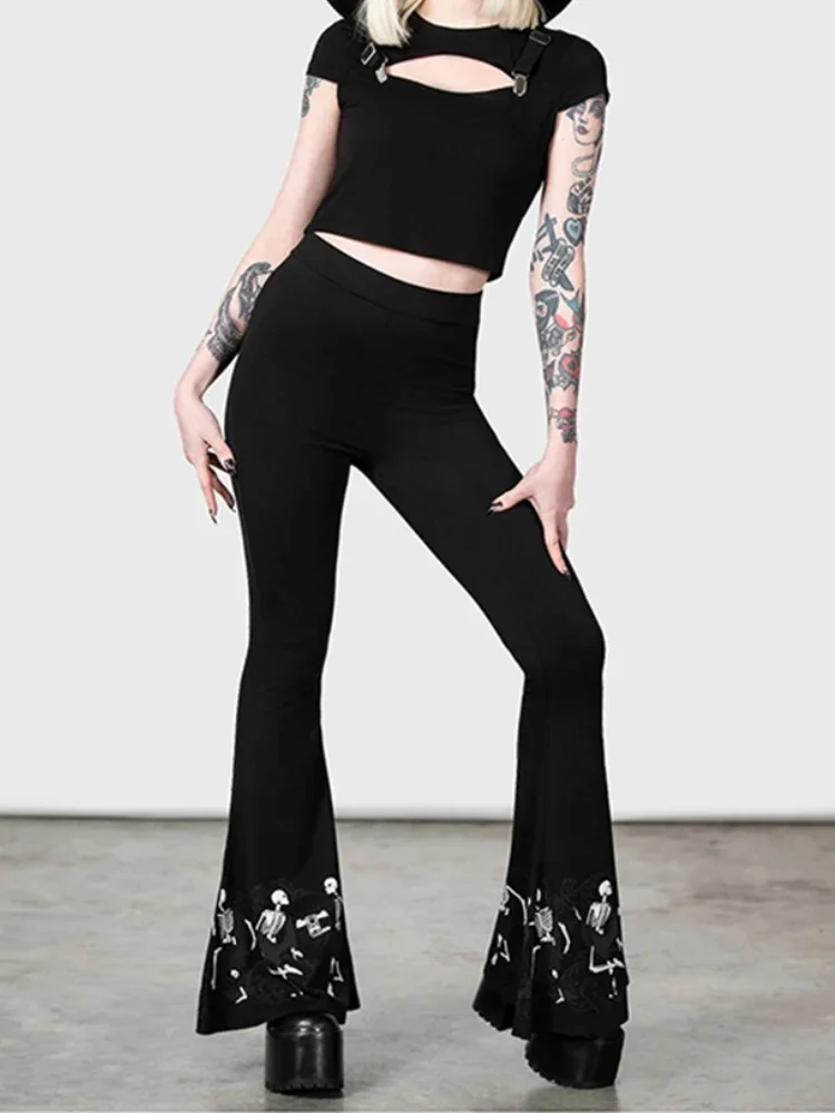 Женская футболка с коротким рукавом Готическая уличная в стиле Харадзюку