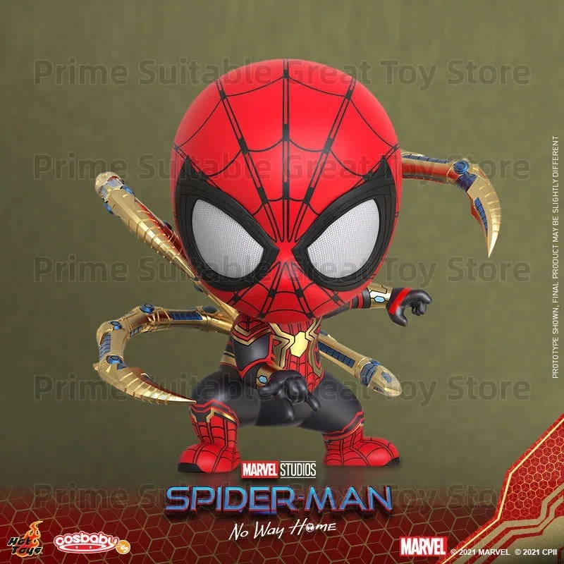 Фото В наличии: Оригинальная фигурка Hot Toys Spider-Man: No Way Home Spider-Man MJ Doctor Strange COSBABY, подарок и коллекционный предмет №4