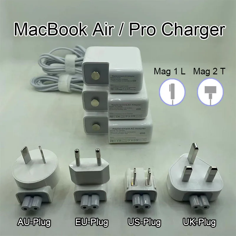 Новинка адаптер питания для Macbook 45 Вт 60 85 Mag * 2 1 совместимый Air Pro Магнитный