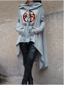 

Rip Basketball Legend Forever Print Pocket Hooded Sweatshirt