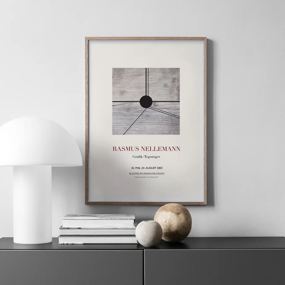 Черная белая женщина рыба абстрактная Геометрическая линия настенный