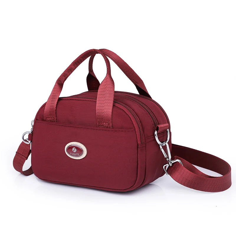 Women Shoulder Crossbody bag Nylon Ladies Fashion Pure Color Casual Tote Outdoor Bag  Small Female Handbag Girls Messenger Bag