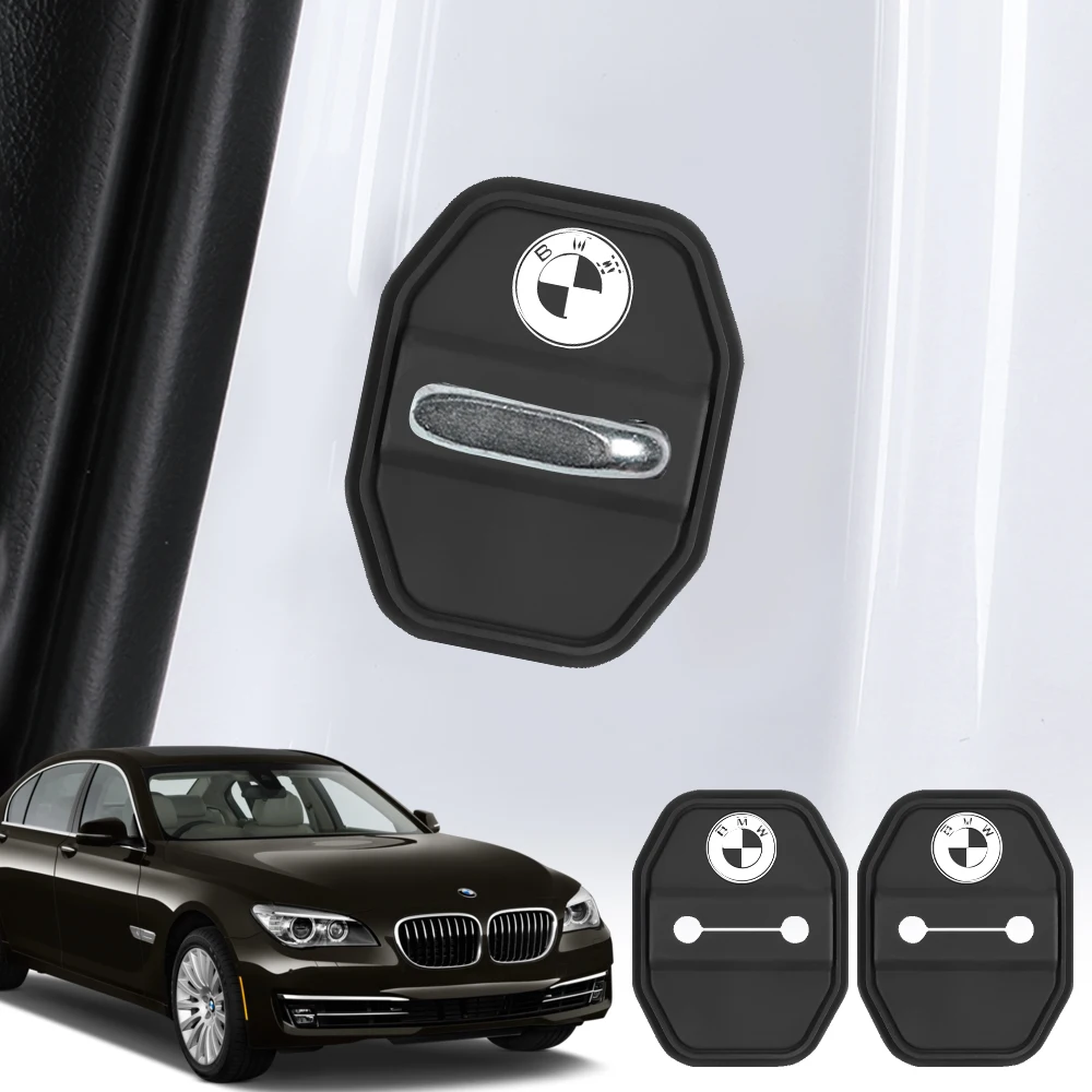 2/4 шт. силиконовая защитная наклейка на дверной замок автомобиля для BMW M5 F10 X1 X2 G21